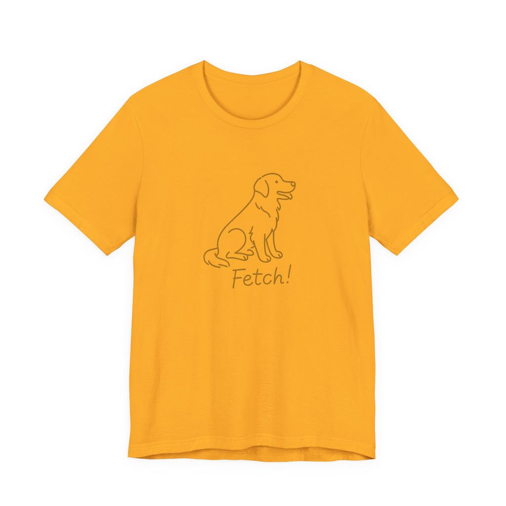 Line art Labrador Fetch! Tee