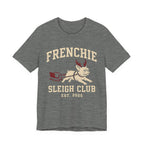 Frenchie Sleigh Club Christmas Tee