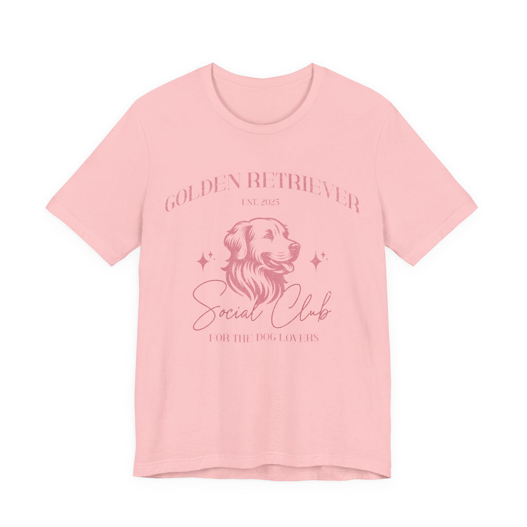 Golden Retriever Social Club Tee