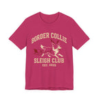 Border Collie Sleigh Club Tee