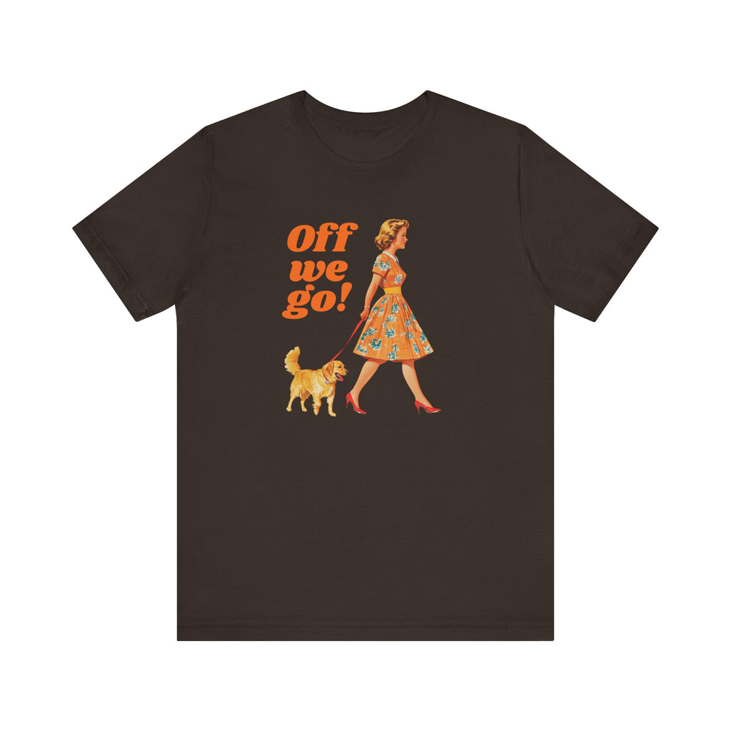 Off we go! Tee