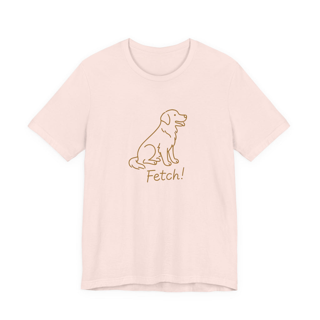 Line art Labrador Fetch! Tee