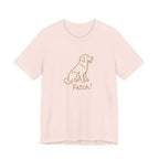 Line art Labrador Fetch! Tee
