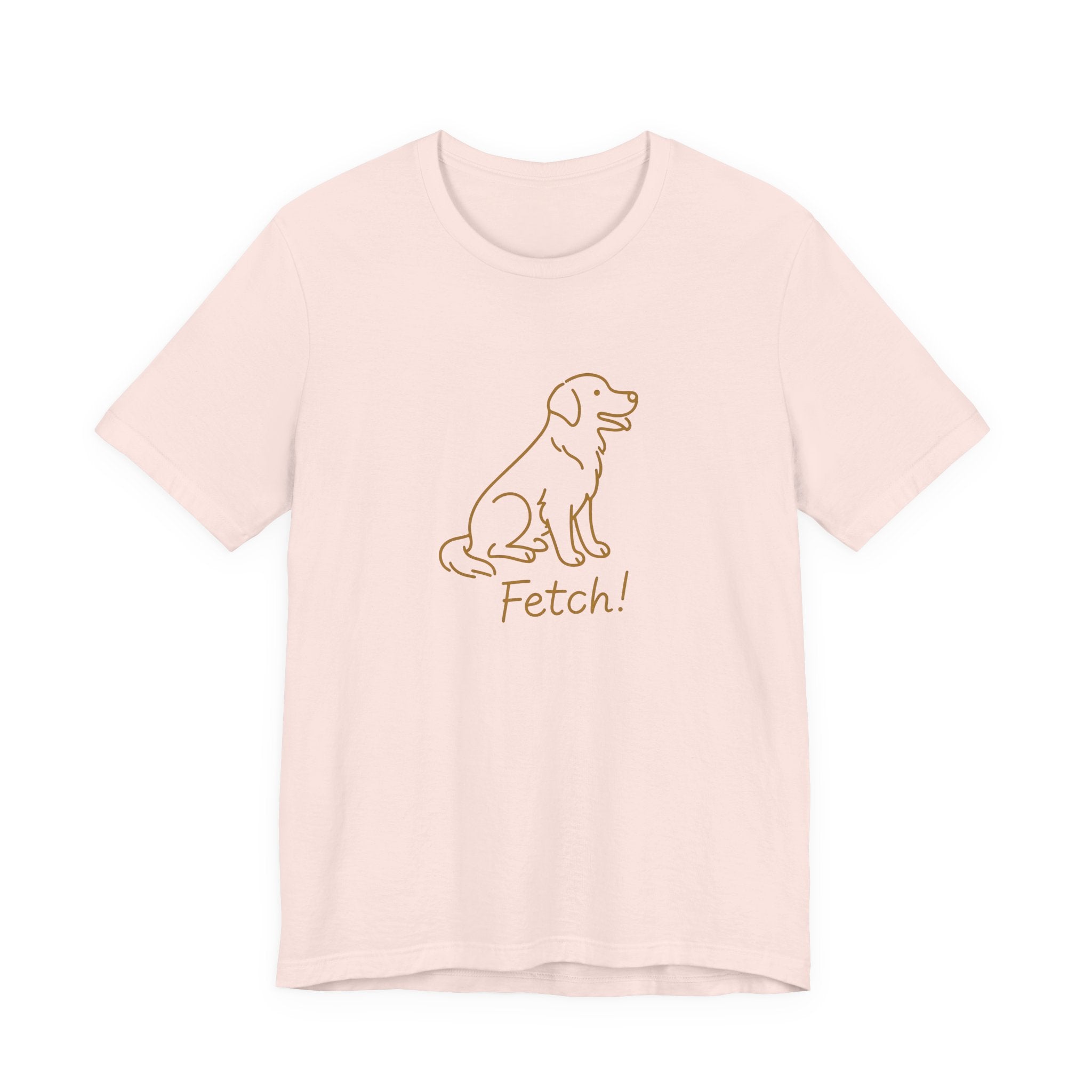 Line art Labrador Fetch! Tee