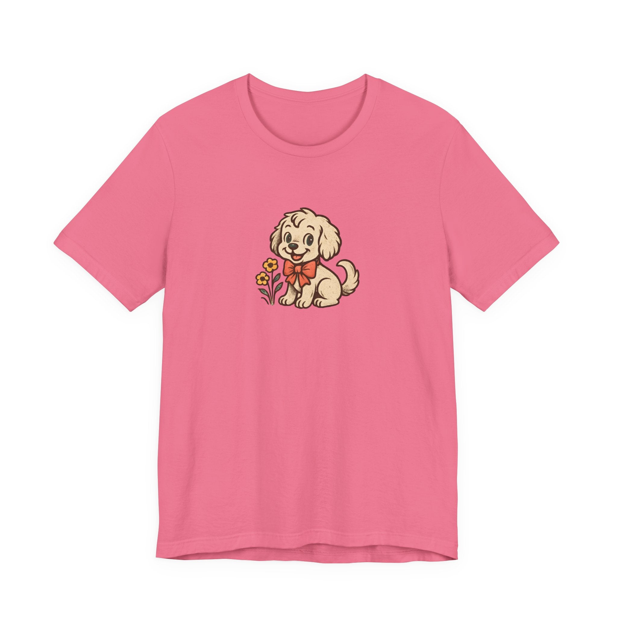 Retro Cute Puppy Dog Tee