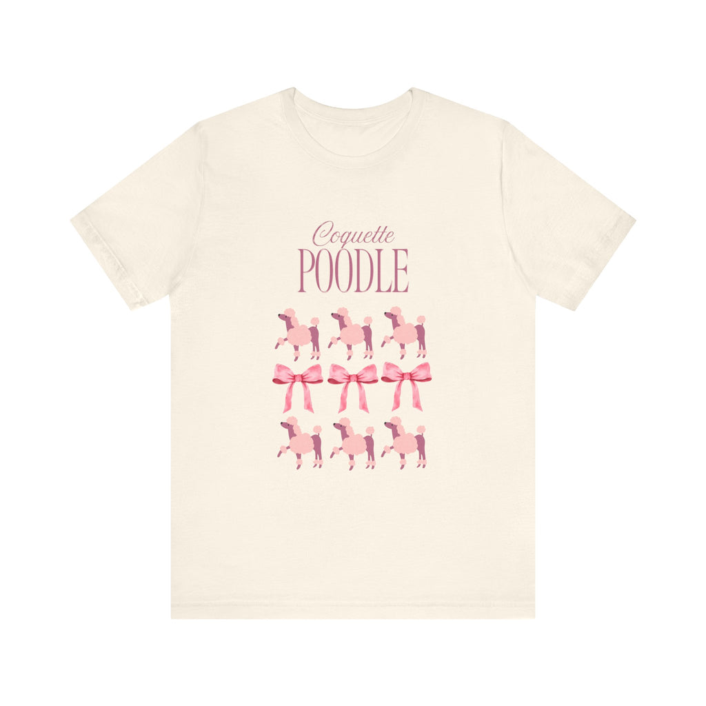Coquette Poodle Tee