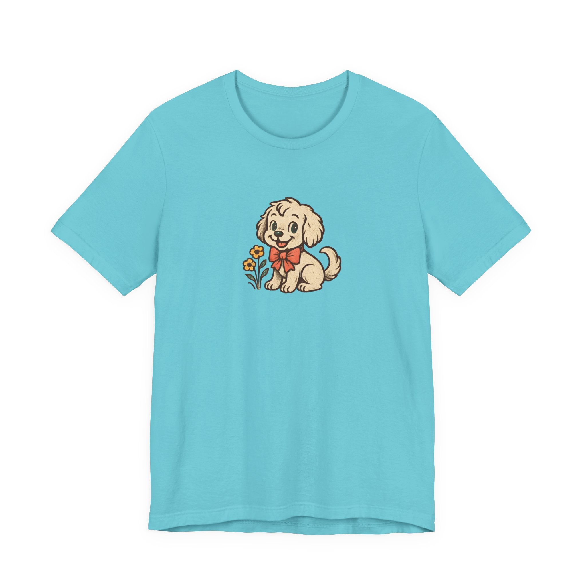 Retro Cute Puppy Dog Tee