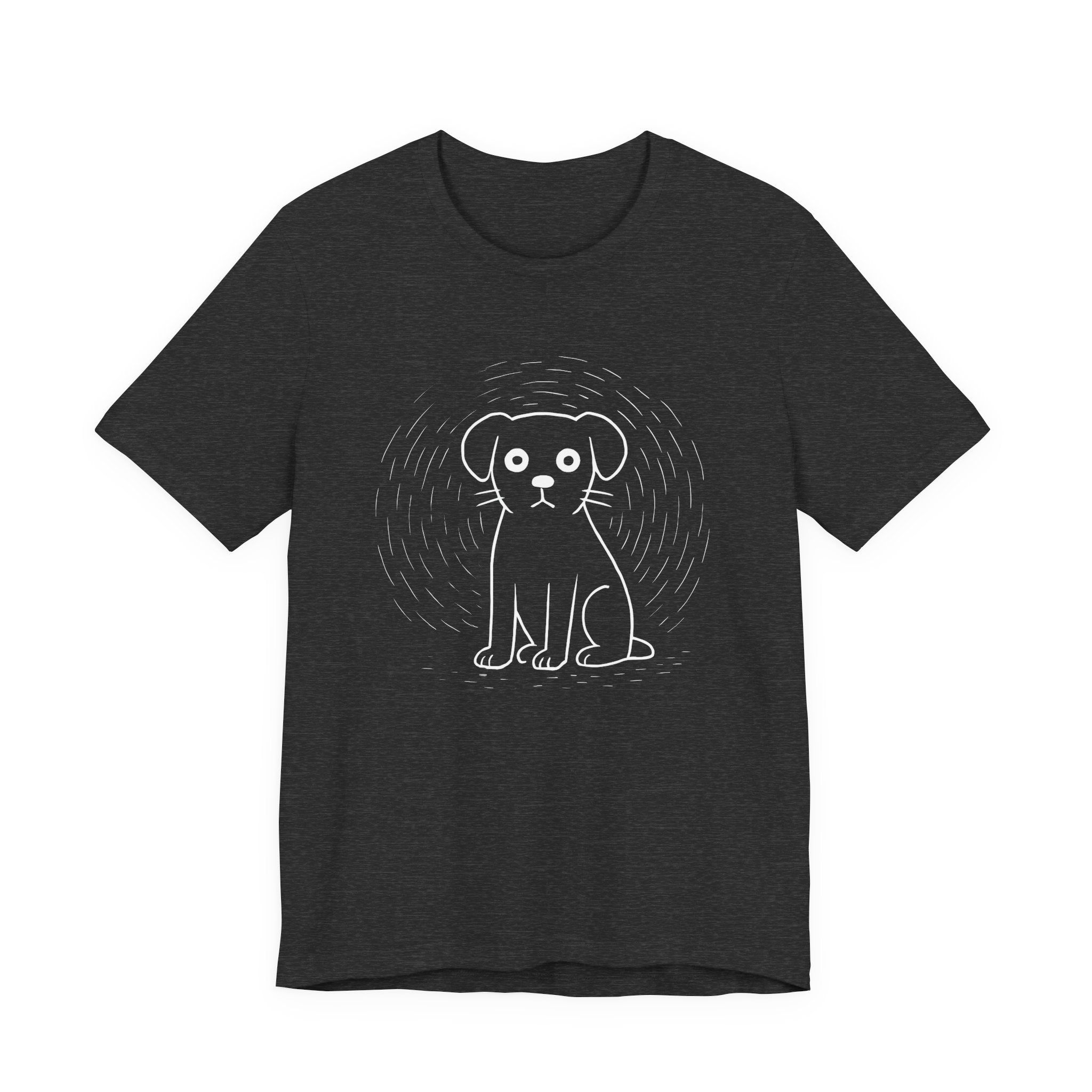 Minimal line dog Tee