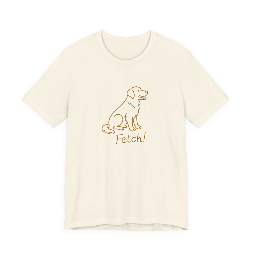 Line art Labrador Fetch! Tee