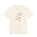 Line art Labrador Fetch! Tee