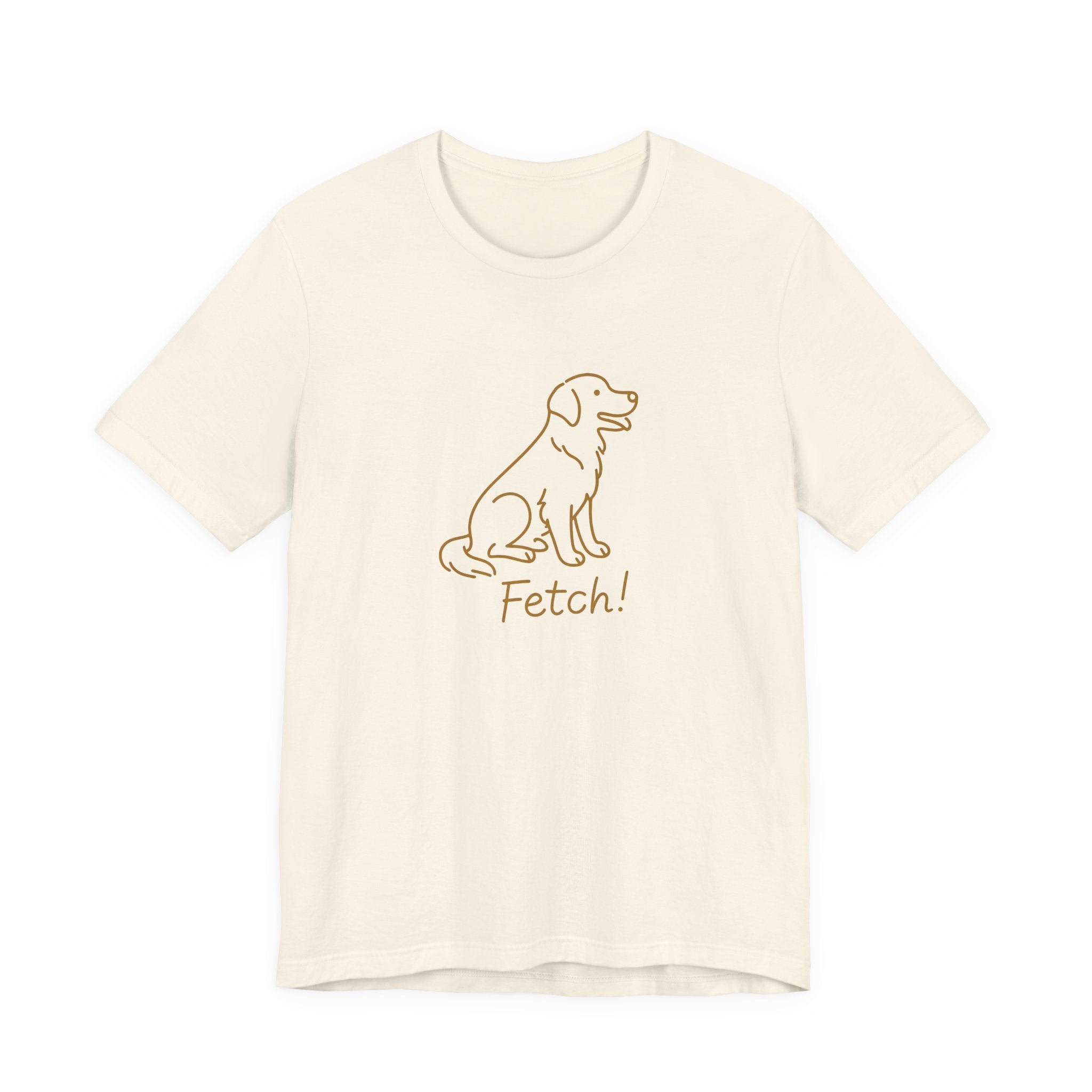 Line art Labrador Fetch! Tee