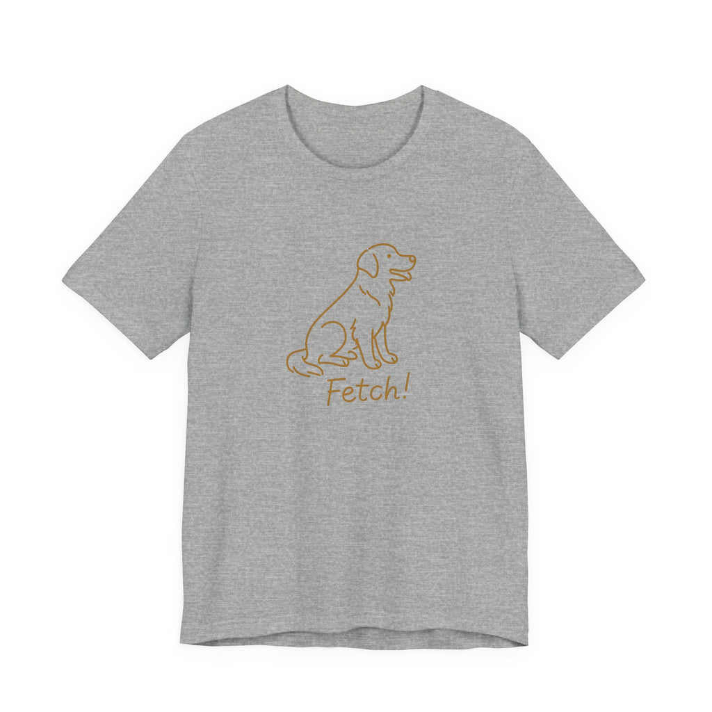 Line art Labrador Fetch! Tee