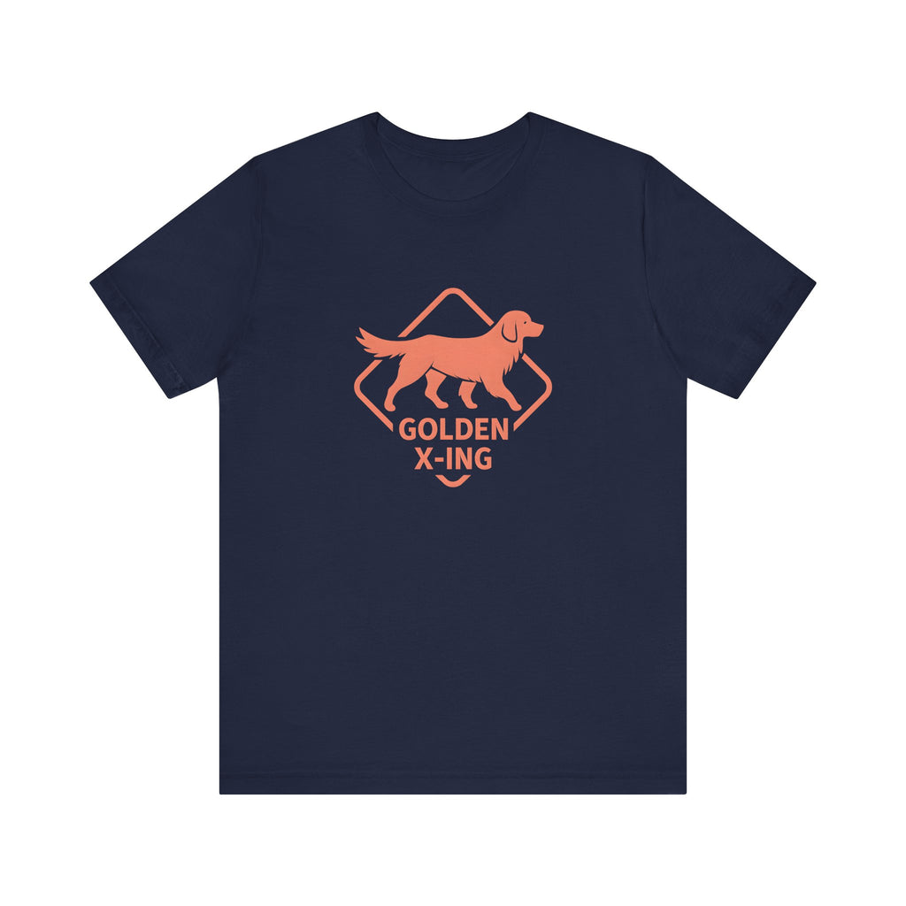Golden Retriever X-ing Tee