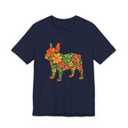 Floral French Bulldog Tee