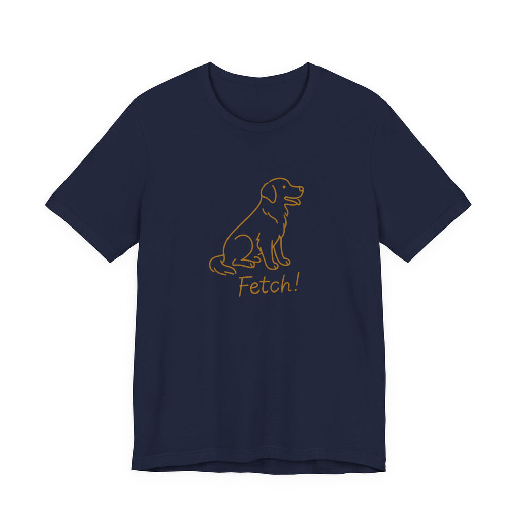 Line art Labrador Fetch! Tee