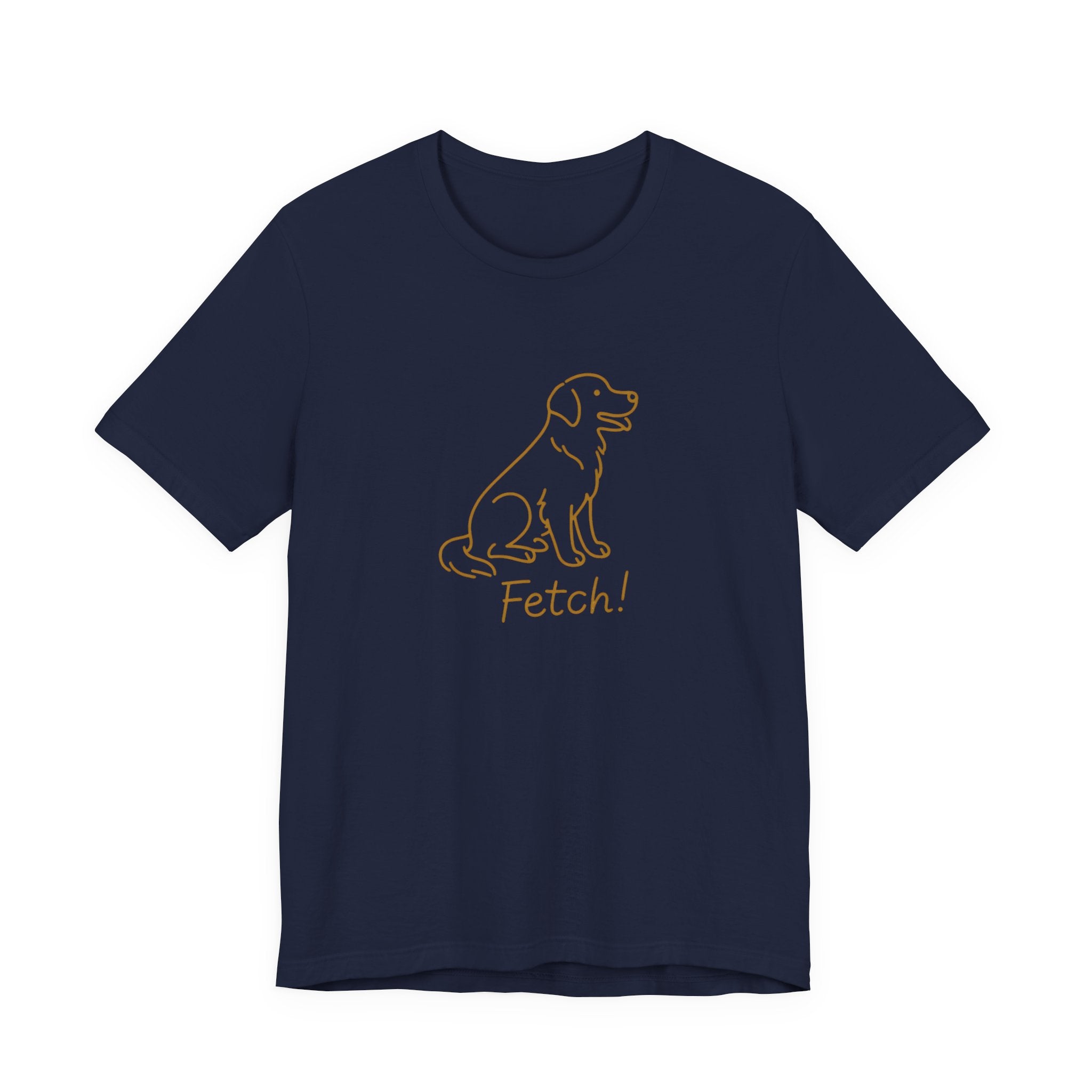 Line art Labrador Fetch! Tee