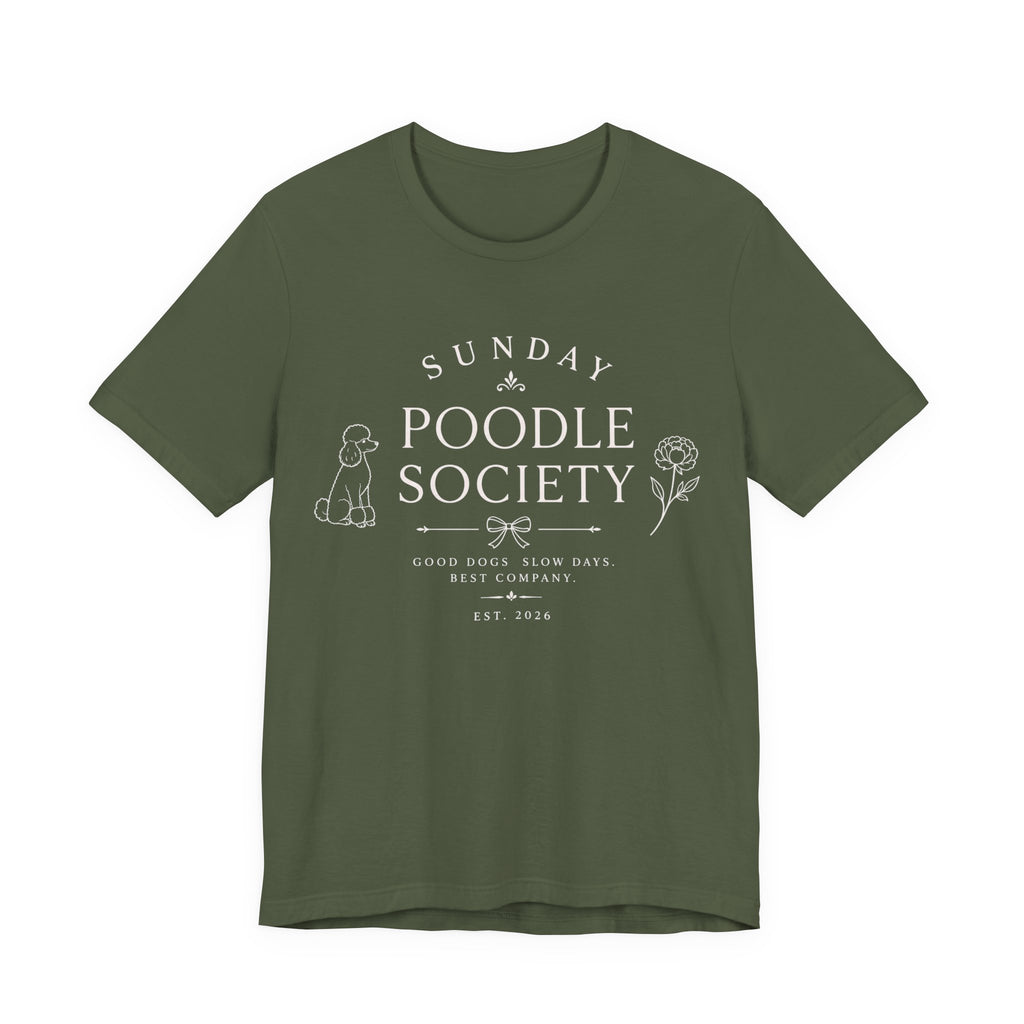 Sunday Poodle Society Tee