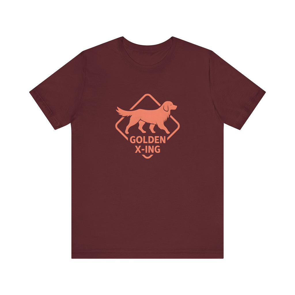 Golden Retriever X-ing Tee