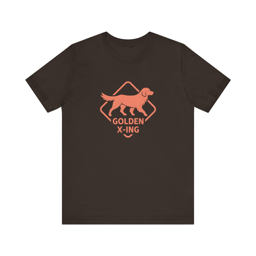 Golden Retriever X-ing Tee