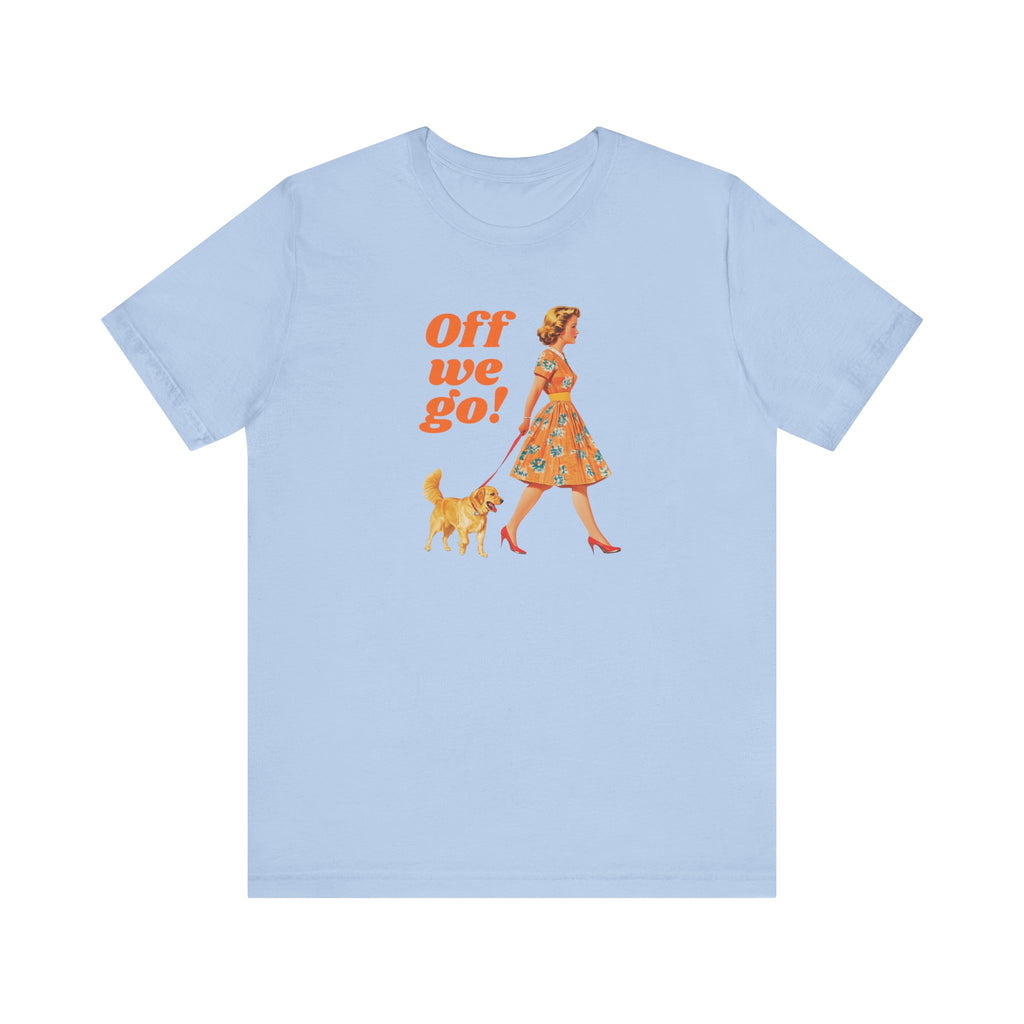Off we go! Tee