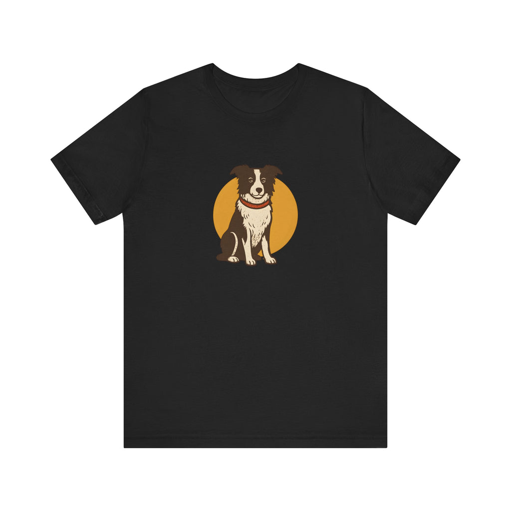 Retro Border collie Tee