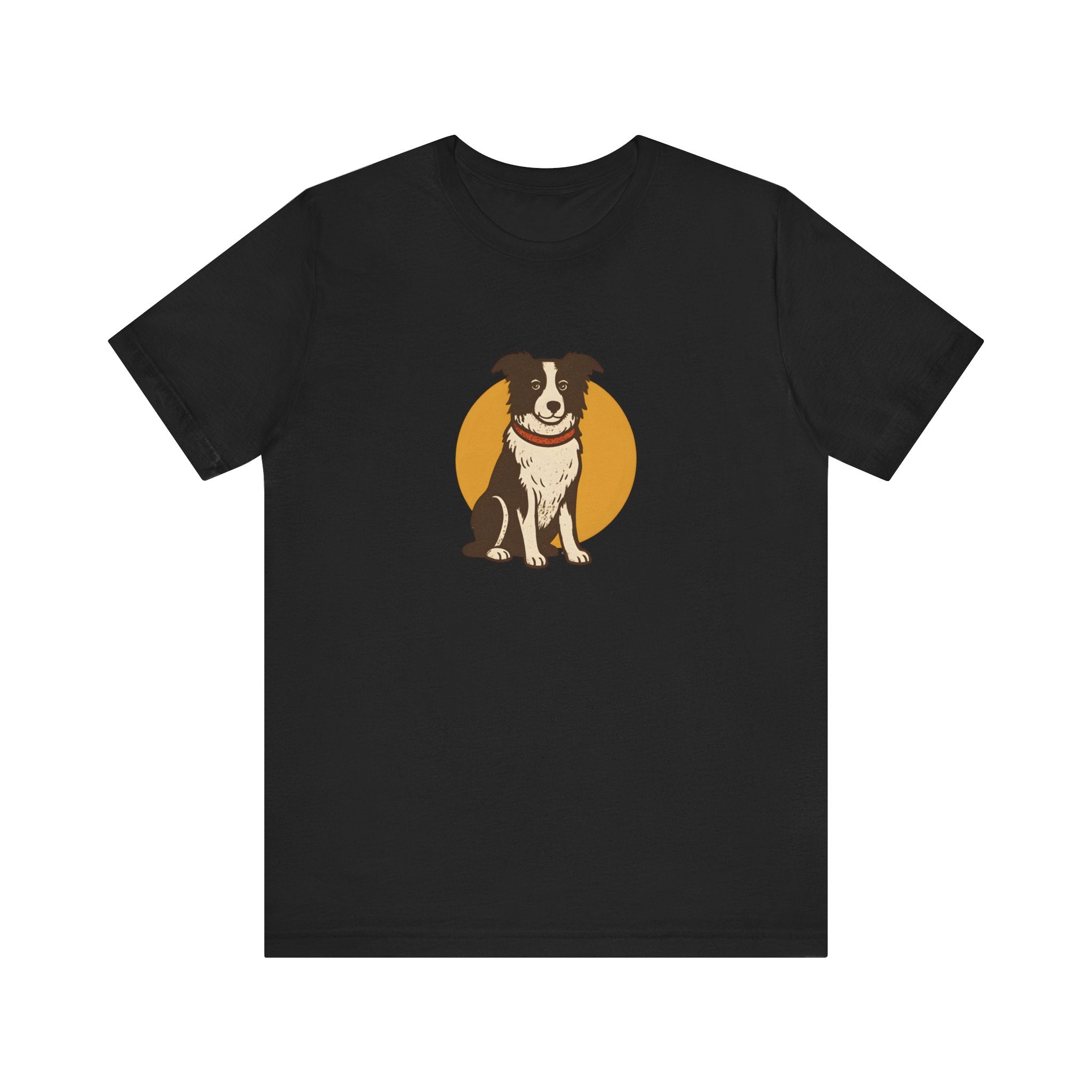 Retro Border collie Tee
