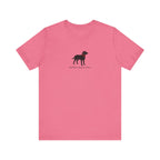 Simple Labrador Retriever with Japanese writing Tee