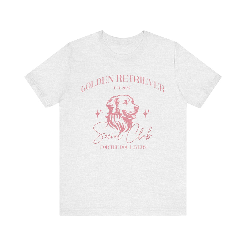 Golden Retriever Social Club Tee