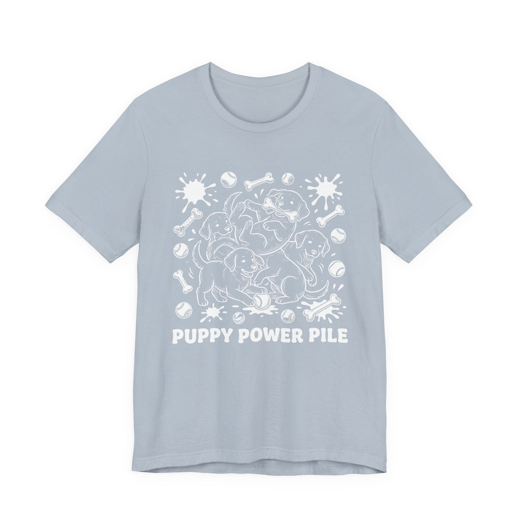 Puppy Power Pile Tee