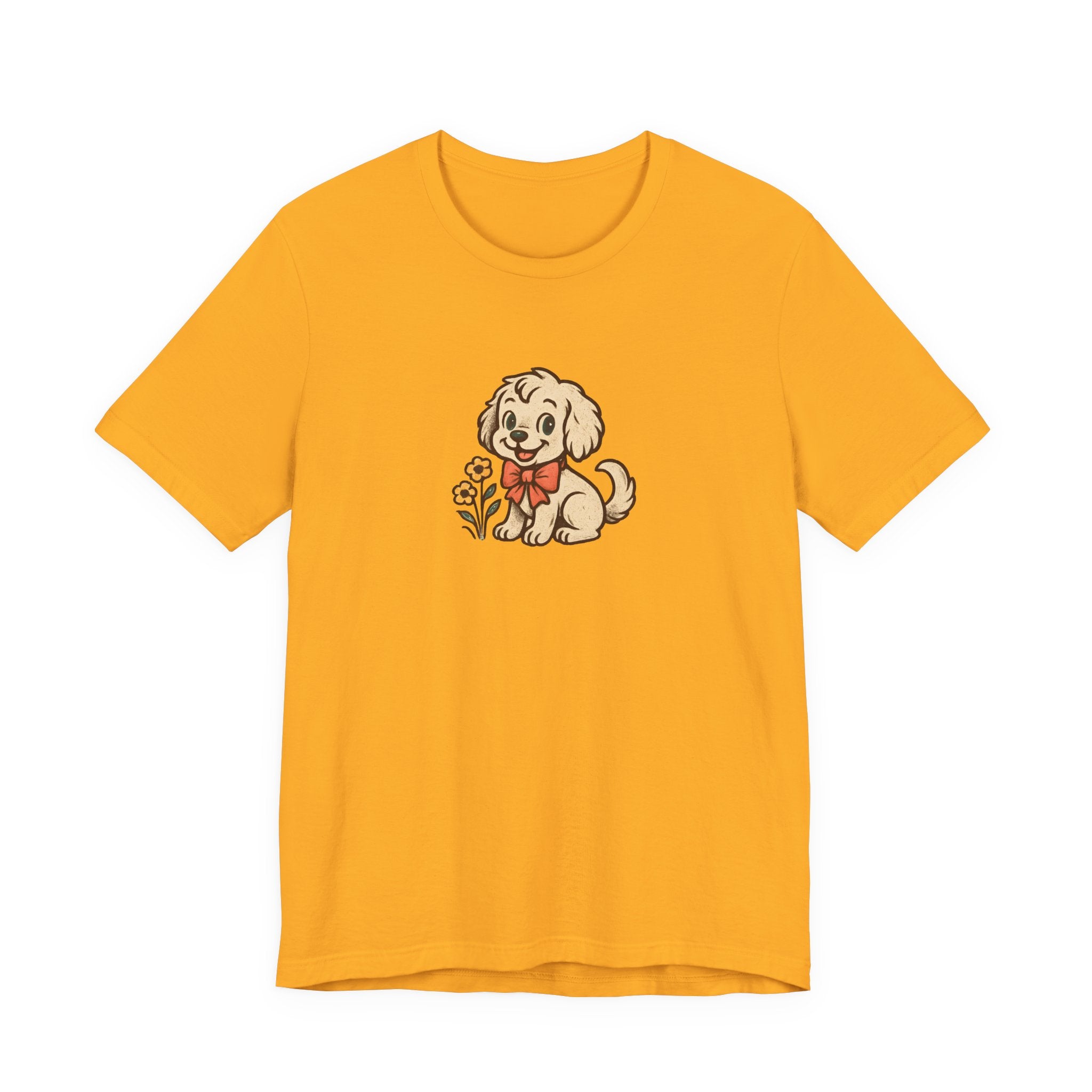 Retro Cute Puppy Dog Tee
