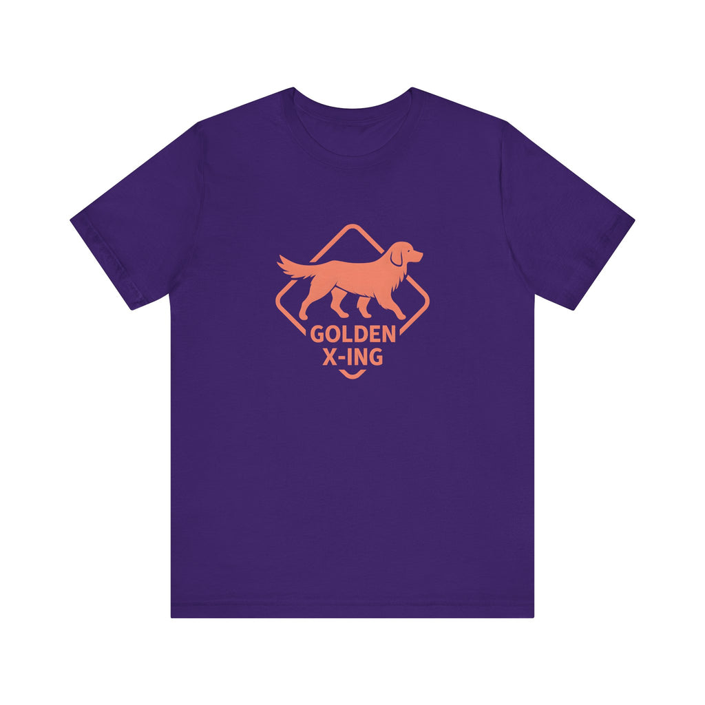 Golden Retriever X-ing Tee
