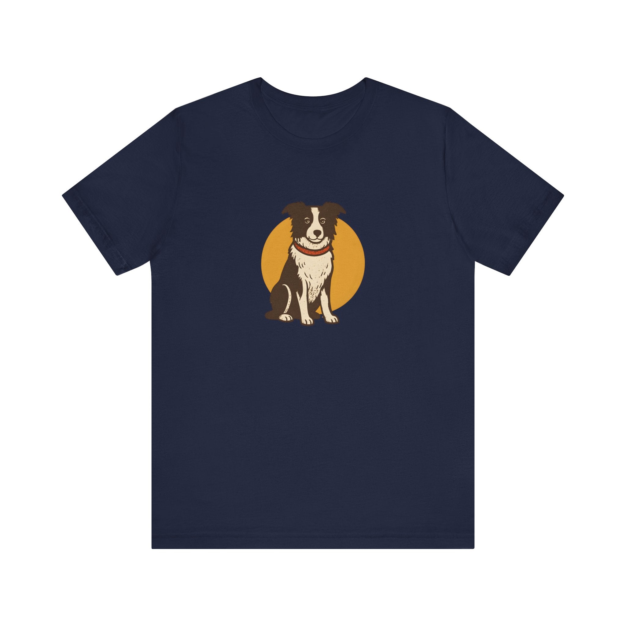 Retro Border collie Tee