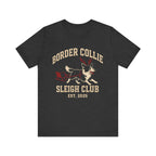 Border Collie Sleigh Club Tee