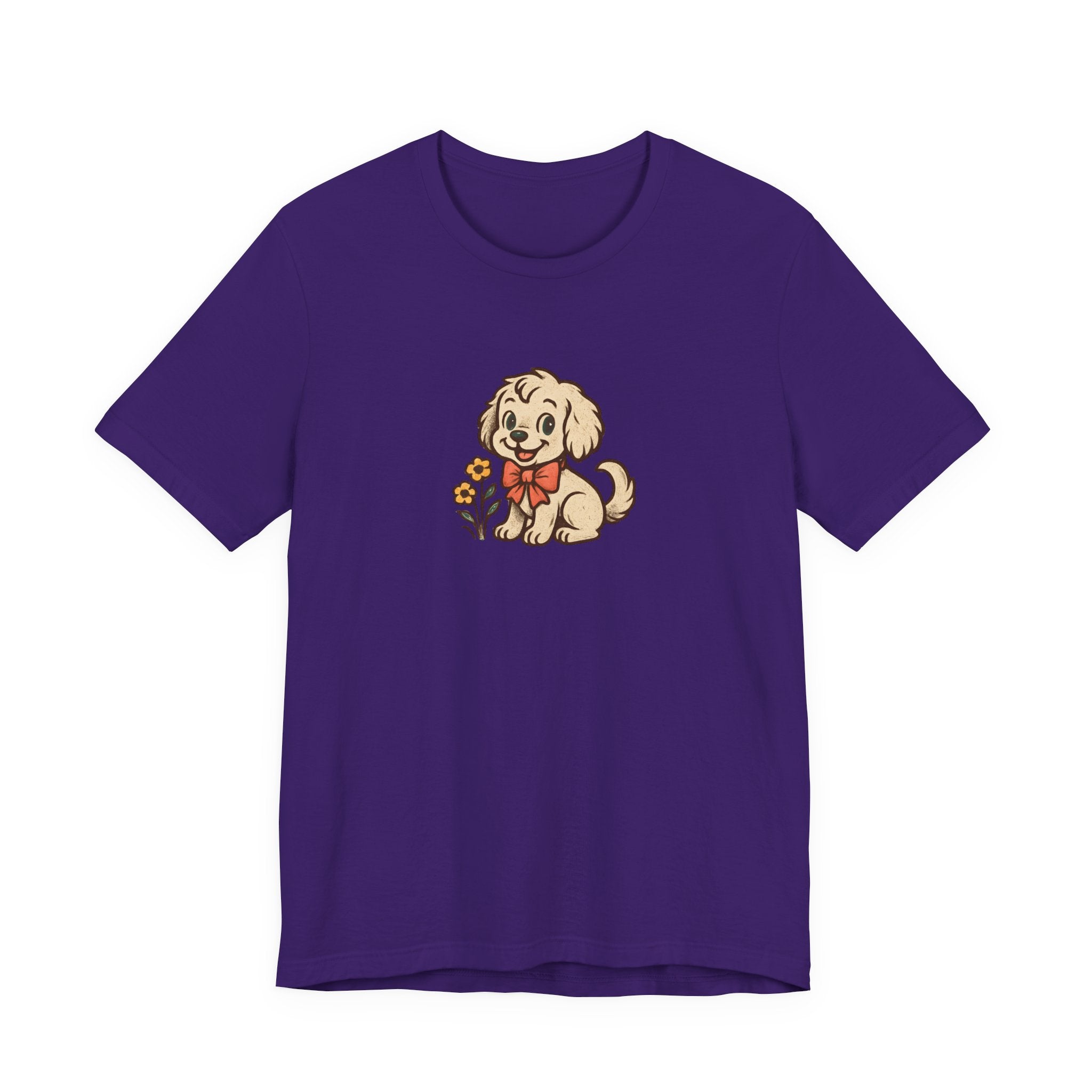 Retro Cute Puppy Dog Tee