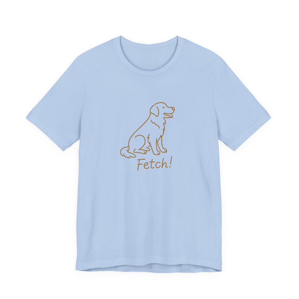 Line art Labrador Fetch! Tee