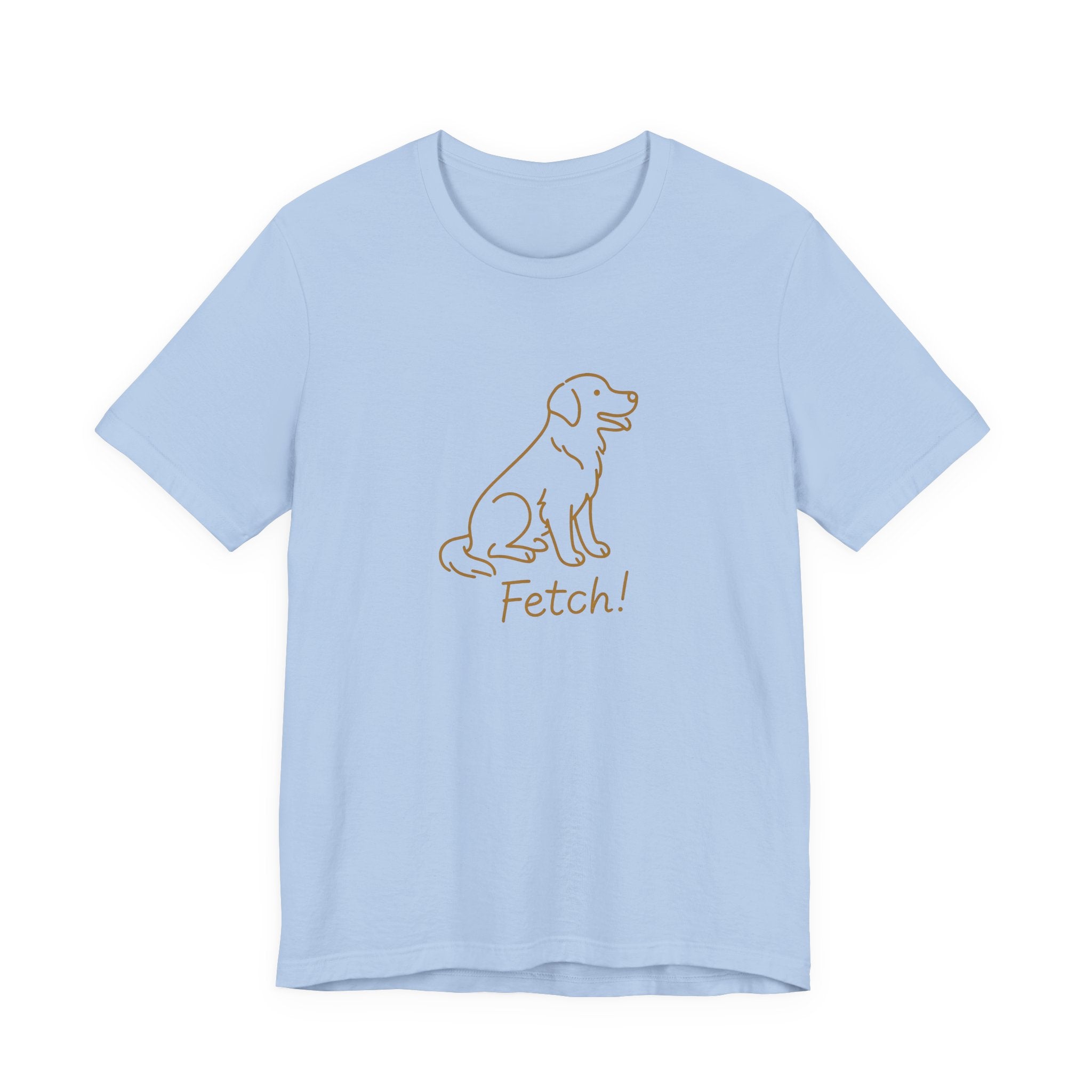 Line art Labrador Fetch! Tee