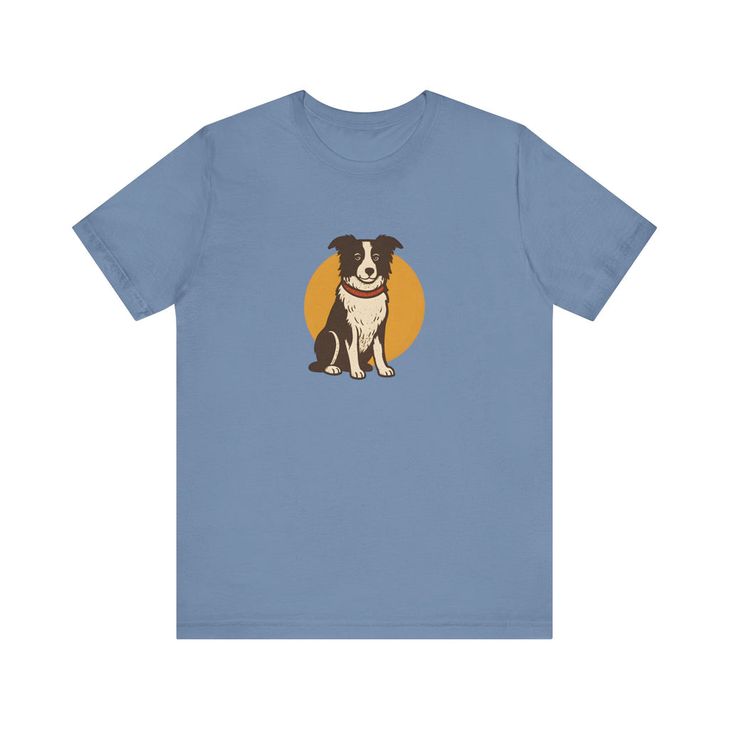 Retro Border collie Tee