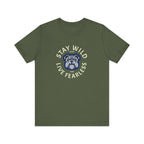 Stay Wild Live Fearless Bulldog Tee