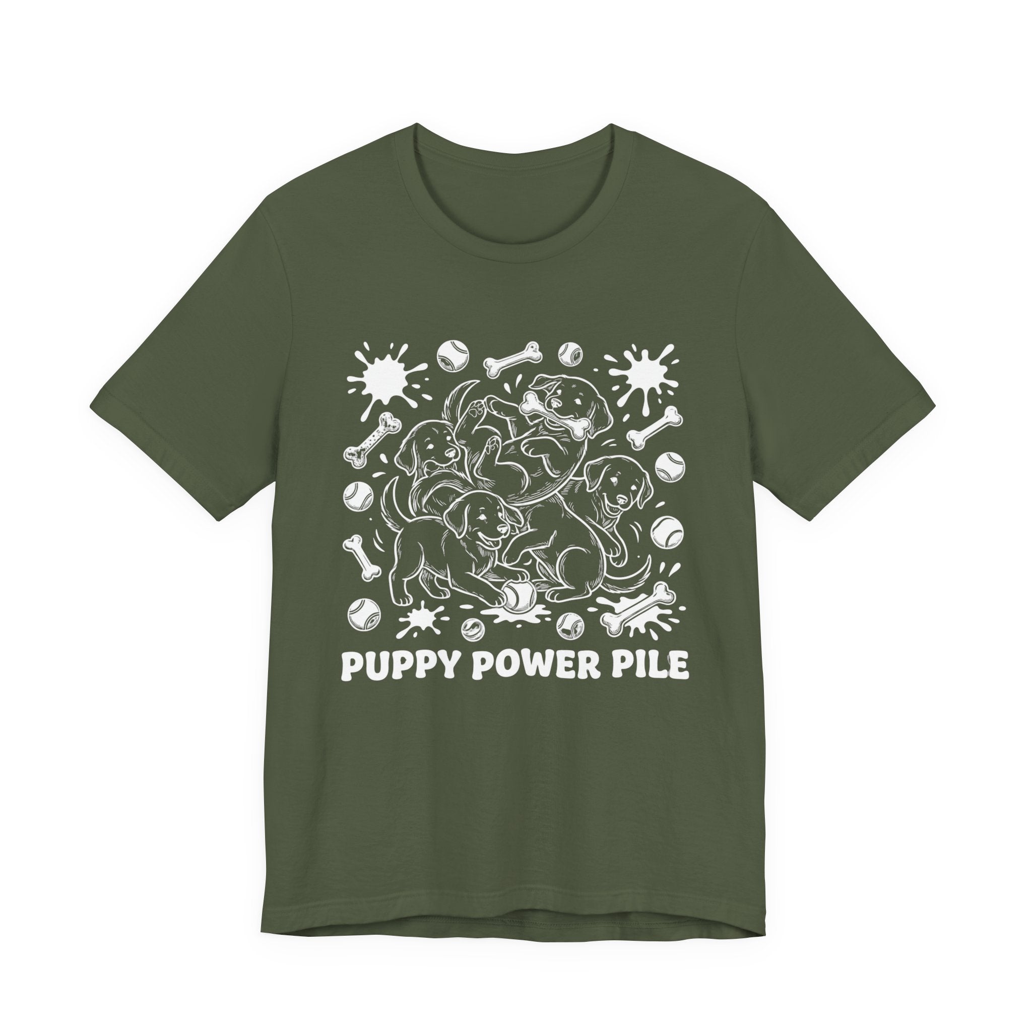 Puppy Power Pile Tee