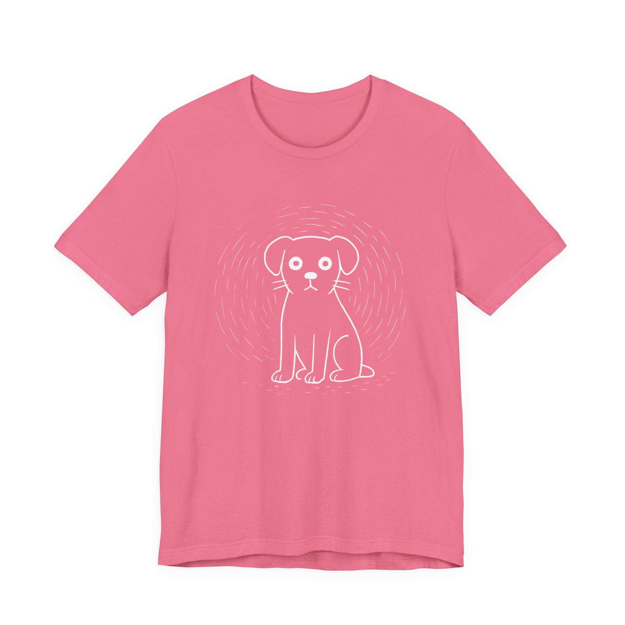 Minimal line dog Tee