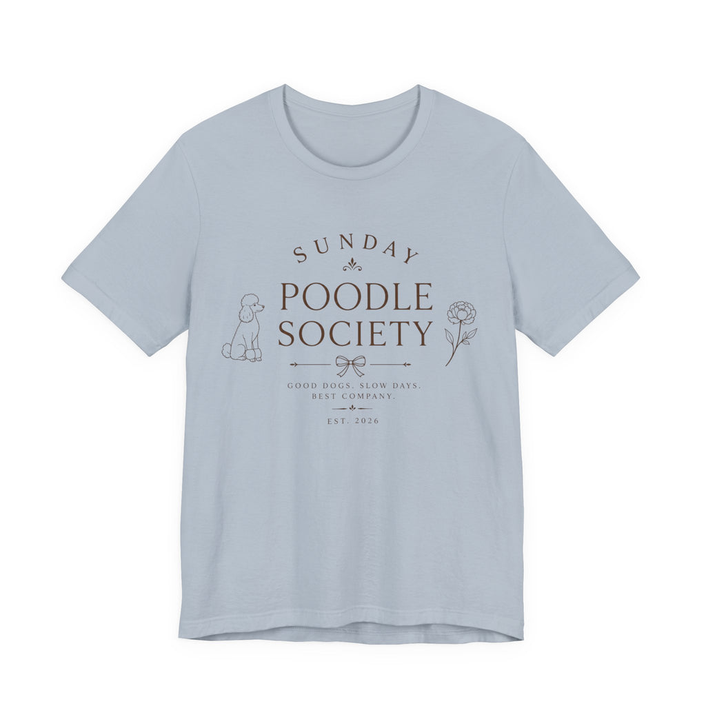 Sunday Poodle Society Tee