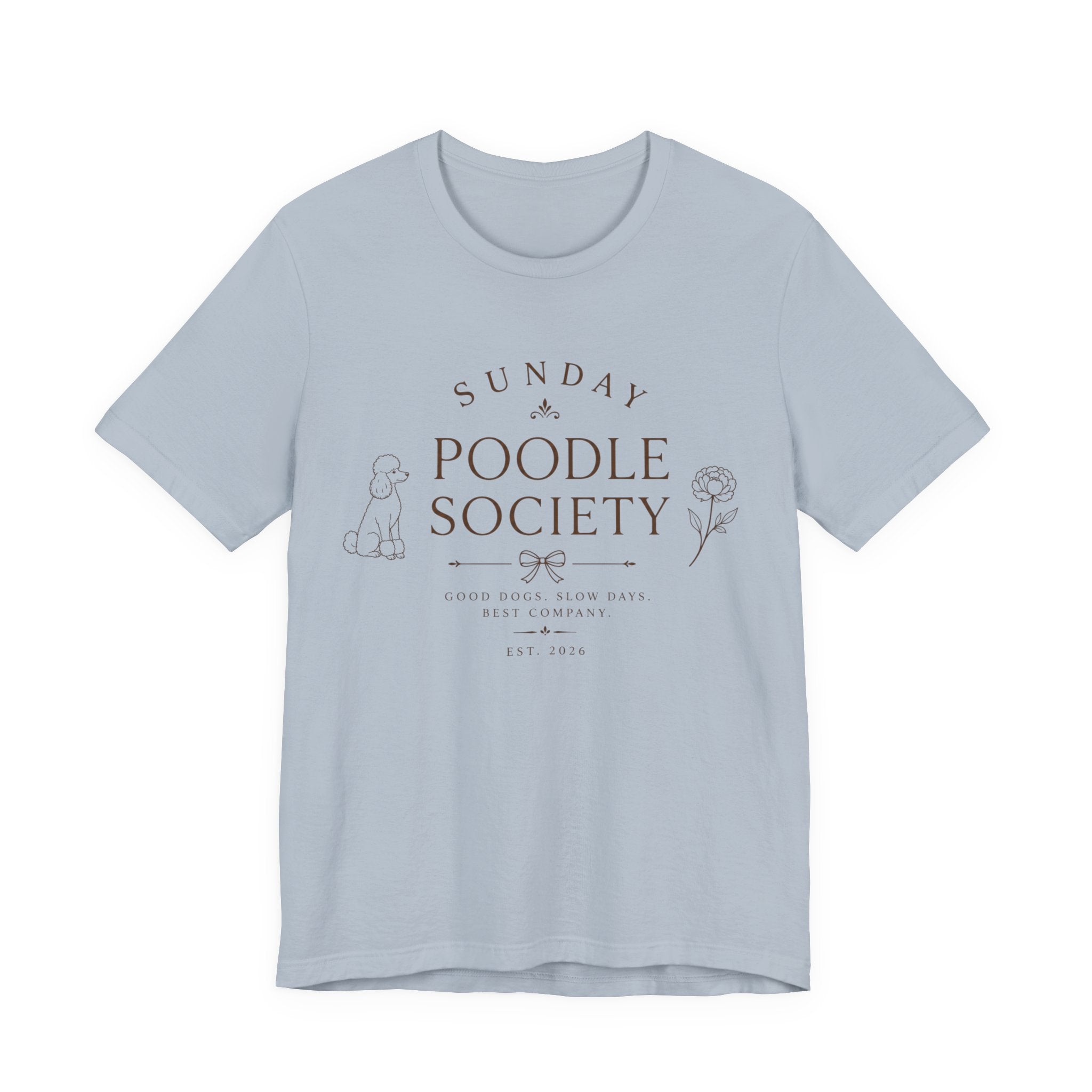 Sunday Poodle Society Tee