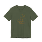 Line art Labrador Fetch! Tee