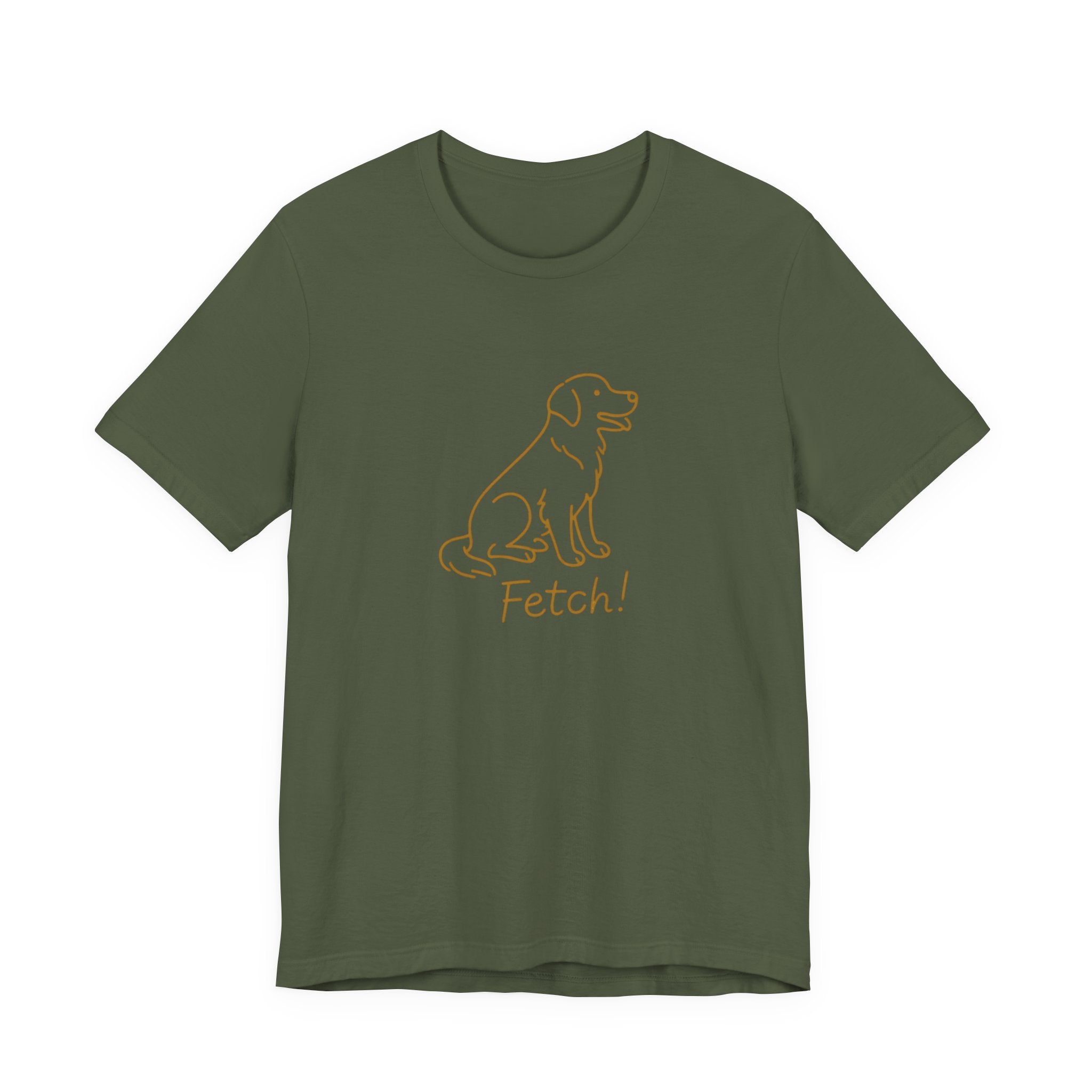 Line art Labrador Fetch! Tee