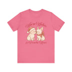 Warm Wishes & Frenchie Kisses Christmas Tee