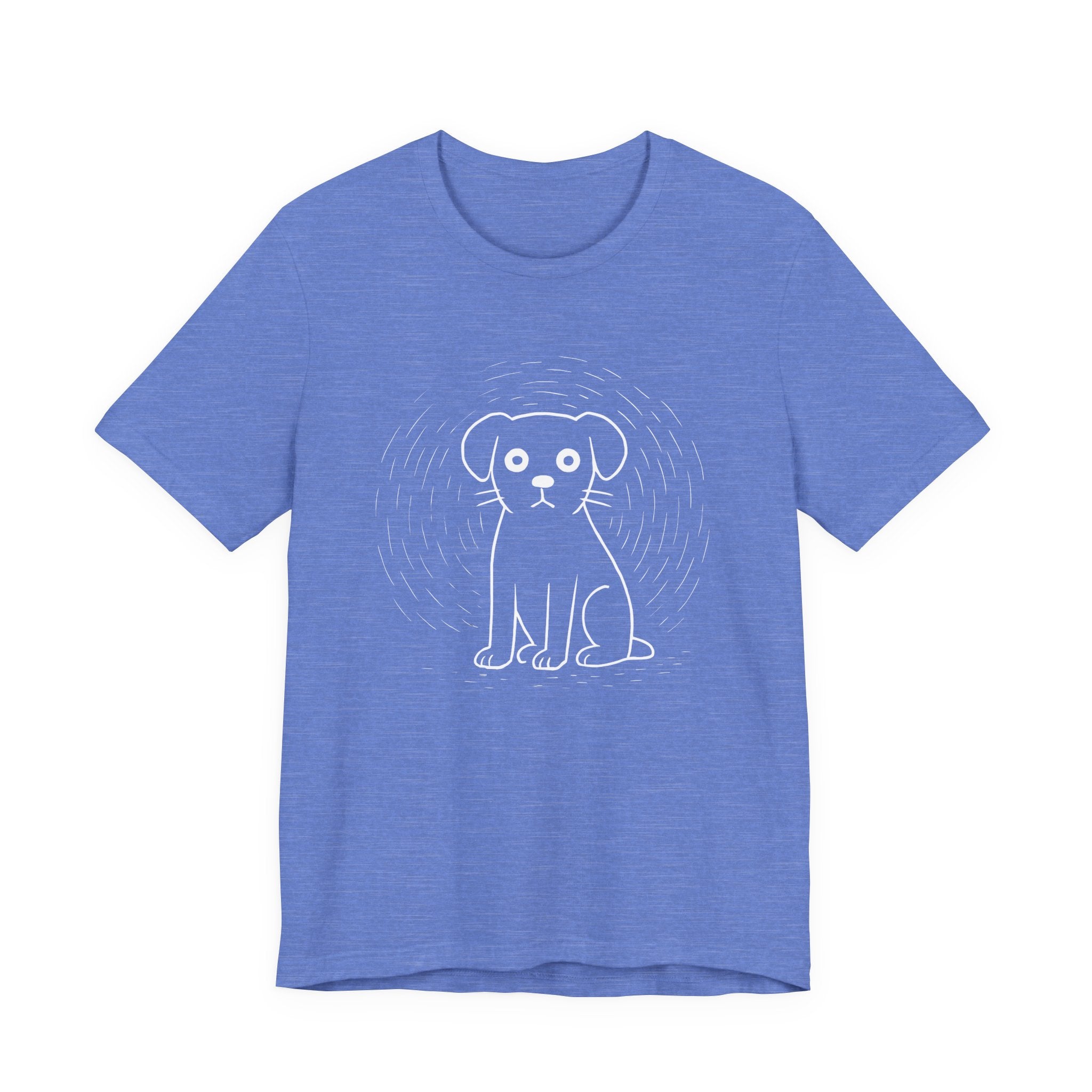 Minimal line dog Tee