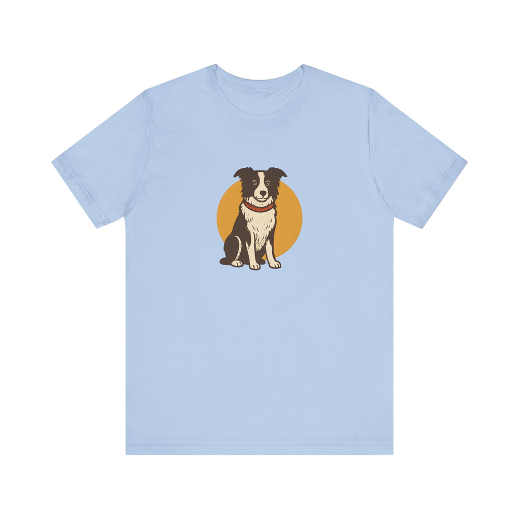 Retro Border collie Tee