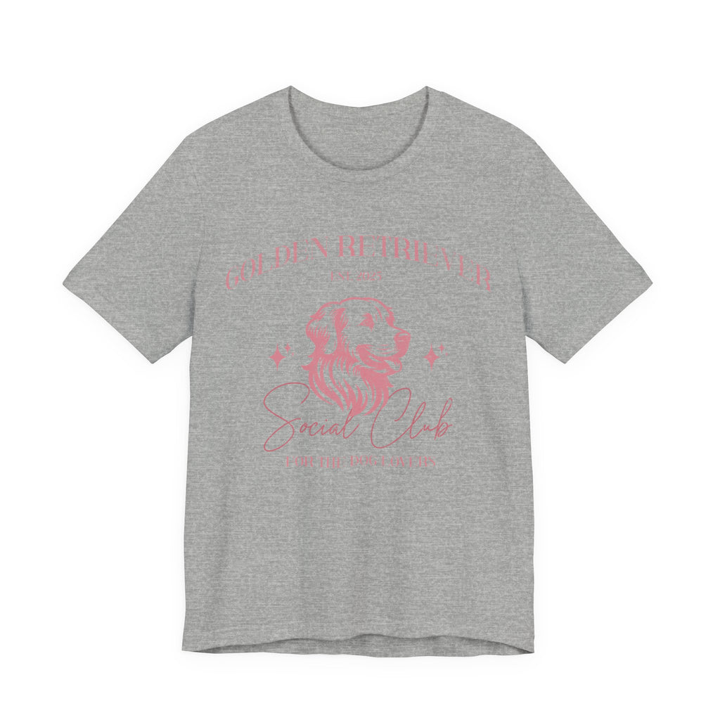 Golden Retriever Social Club Tee