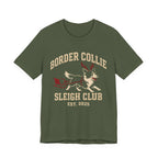Border Collie Sleigh Club Tee