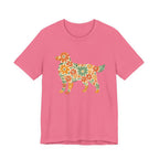 Floral Golden Retriever Tee
